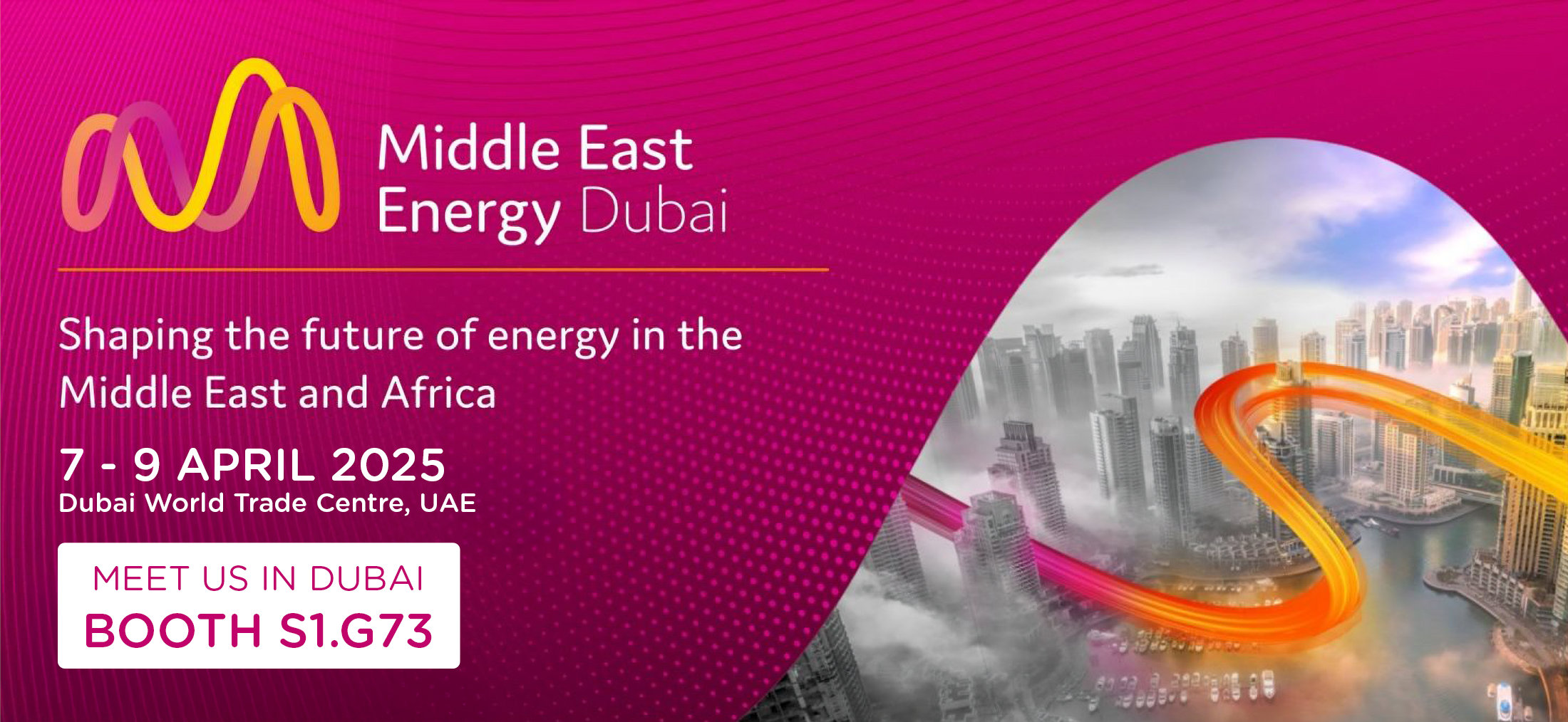 banner to Conference Middle East Energy Dubai 2025